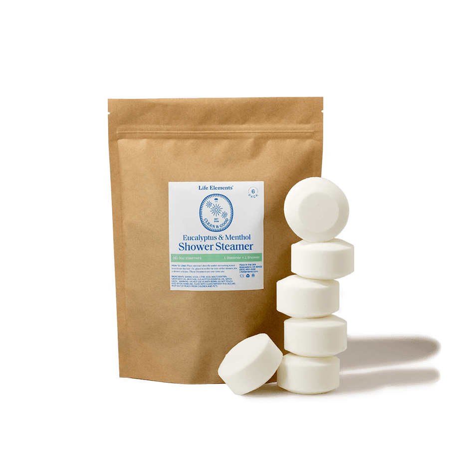 Shower Steamer Decongestant for Seasonal Allergies - 6-pack