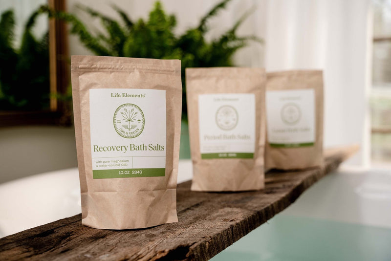 What are the Benefits of Recovery CBD Bath Salts? - Life Elements