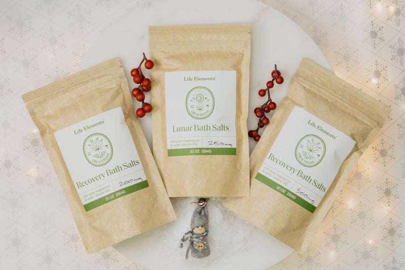 25% off Recovery CBD Bath Salts today only!