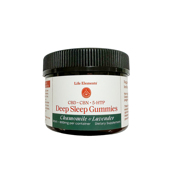 NEW! Deep Sleep Gummies with Organic Broad Spectrum CBD + CBN + 5-HTP