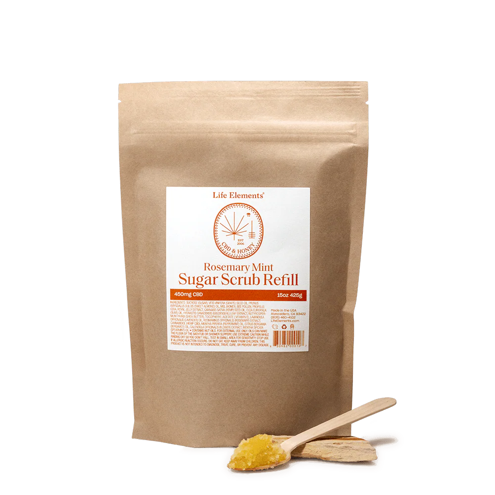 CBD Body Scrub with Natural Exfoliating Sugar