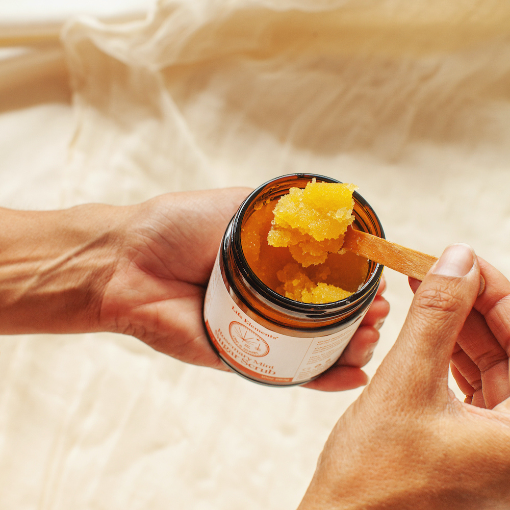 CBD Body Scrub with Natural Exfoliating Sugar