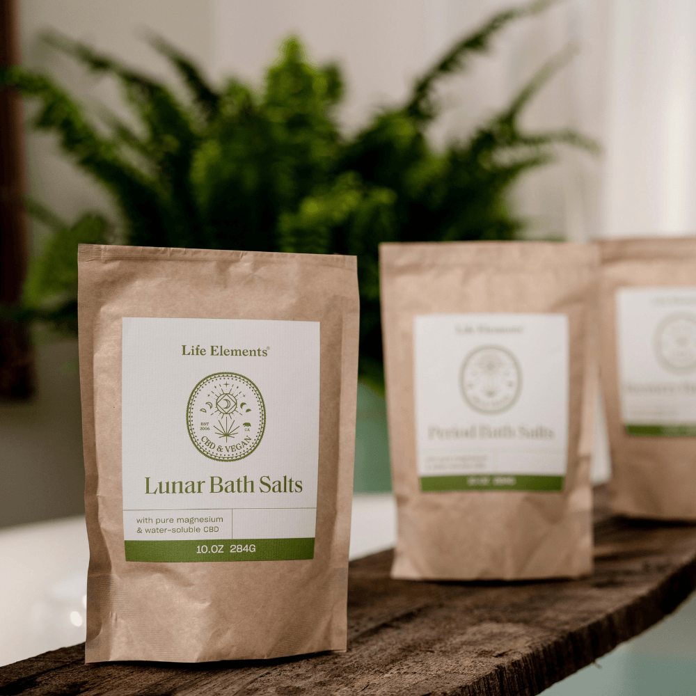 Lunar CBD Bath Salts - Life Elements